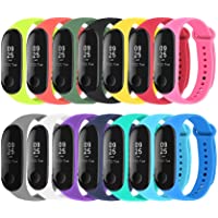 Mardozon 14 Piezas Correas Xiaomi Mi Band 3 -Mi Smart Band 4 Silicona Pulsera de Recambio Brazalete Extensibles…